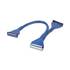 24 In. Round ATA133 IDE 40-Pin Cable With 3 Connectors Blue ZT1201086