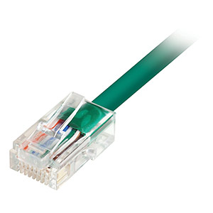 10ft Cat5e UTP Patch Cable, Green - Universal