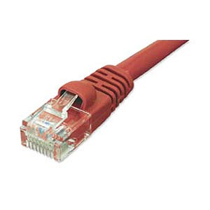 2ft. CAT6 Patch Cable With Boot, Red ZT1197275 - Ziotek