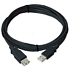 6ft. USB 2.0 Type A Male To Female Extension USB Cable, Black ZT1310166