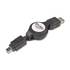 Retractable Firewire Cable 6P Male To 4P Male ZIP1394C07