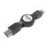 Retractable Firewire Cables 6P Male To Male ZIP1394C06