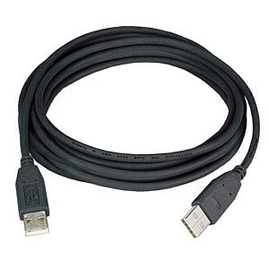 15ft. USB 2.0 Type A Male To Male USB Cable, Black ZT1311032 - Ziotek