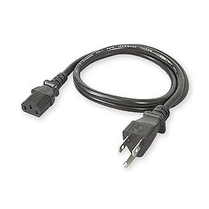10ft. Computer Or Monitor Power Cable ZT1202140 - Ziotek