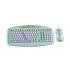 Mini USB Keyboard And Mouse For Kids, Green KBS-6135BP