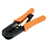 Heavy Duty Modular Plug Crimping Tool, Ratcheting, RJ45, RJ11, RJ12