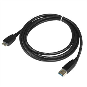 6ft. SuperSpeed USB 3.0 Type A Male To Micro B Male USB Cable - Universal