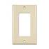 Decora 1 Hole Faceplate, Biege