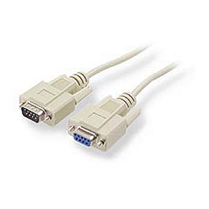 6ft. DB9 Male To Female Serial MLD Extension Cable ZT1212130 - Ziotek