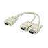 DB9 Serial Y-Cable 2 Male To 1 Female ZT1212195