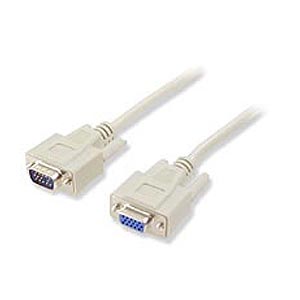 6ft. VGA Extension Cable HD15 Male To Female MLD ZT1212200 - Ziotek