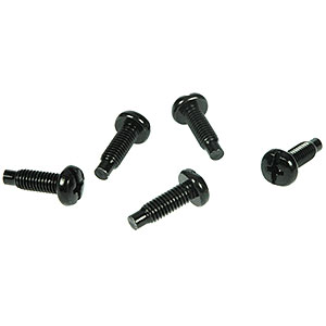 Rack Mount Screws, 10 / 32 Thread, Black, 50 Pack ZT1620401 - Ziotek