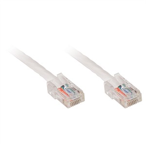 5ft CAT6 Non-Booted Network Patch Cable, UTP, White ZT1197304 - Ziotek