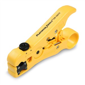 All-In-One Stripping Tool, Coax, Network Cables, Telecom 15018C - Platinum Tools