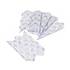 VELCRO Brand Cubicle Fasteners, Clear, 48 Chevrons 90834