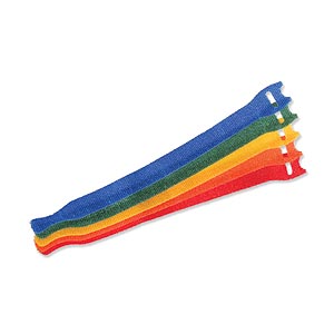 VELCRO Brand 8in. ONE-WRAP, Assorted 5 Pack 90438 - Velcro