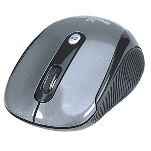 4-Button Optical Mouse, Wireless, 2000dpi 177795 - Manhattan