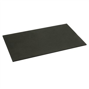 Standard Tech Station Neoprene Rubber Mat, 7in X 13in, Black - HighSpeed PC