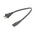 1ft. Notebook / Laptop C7 Power Cable, 2 Prong ZT1212578