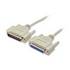 6ft. DB25 Null Modem Male To Female MLD Cable ZT1251140