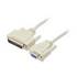 25ft. DB9 AT Modem Female To DB25 Male Cable ZT1261140