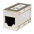 Cat6A RJ45 Inline Coupler, Shielded