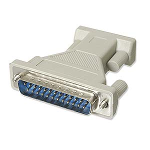 Adapter DB9 Female To DB25 Male ZT1310100 - Ziotek