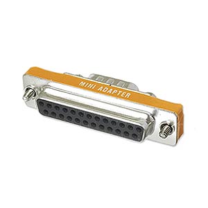 Adapter Thin DB9 Male To DB25 Female ZT1310144 - Ziotek