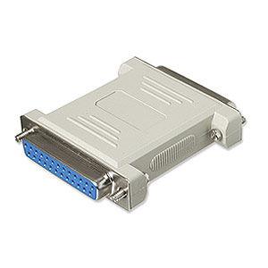 Null Modem Adapter DB25 Female To DB25 Female ZT1310280 - Ziotek