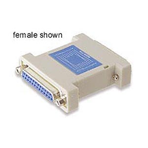 Null Modem Adapter DB25 Male To DB25 Female ZT1310290 - Ziotek