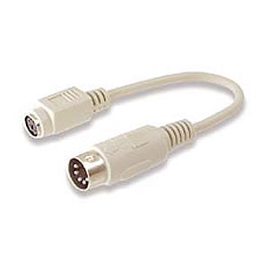 6in. Adapter PS2 Mini Din6 Female To Din5 Male Cable ZT1310410 - Ziotek