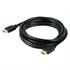 10ft High Speed HDMI W/ Ethernet Cable, M To M, 28 AWG, Black