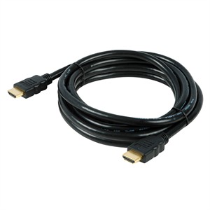 10ft High Speed HDMI W/ Ethernet Cable, M To M, 28 AWG, Black - Universal