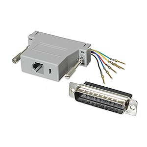 Modular Adapter DB25 M To RJ11 / RJ12 ZT1312030 - Ziotek