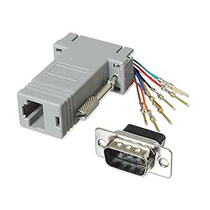 Modular Adapter DB9 M To RJ45 ZT1312050 - Ziotek