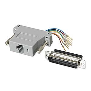 Modular Adapter DB25 M To RJ45 ZT1312070 - Ziotek