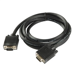 6ft. SVGA Monitor Cable HD15 Male To Male 313629 - Manhattan