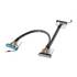 Round Ultra 133 Cable, 3 Conn, 24in