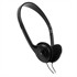 Stereo Headphones W/ Adjustable Band, 4ft
