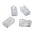 EZ-RJ45 CAT6 Plug Connectors, 100 Pack 100010B