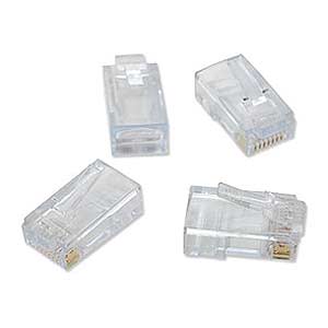 EZ-RJ45 CAT6 Plug Connectors, 100 Pack 100010B - Platinum Tools