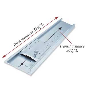 Track System For LCD / Workstation ZT1110335 - Ziotek