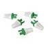 Ez-RJ45 CAT6 Strain Reliefs 50 Pack Green 100030GR