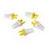 Ez-RJ45 CAT6 Strain Reliefs 50 Pack Yellow 100030Y