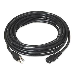 25ft. Computer Or Monitor Power Cable ZT1202185 - Ziotek