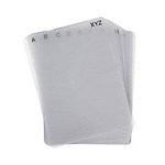 CD Pro Alphabet Dividers 24DIVDJ RL - DiscSox