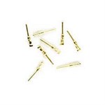 D-Sub Male Crimp Pins, 100 Pack - Universal