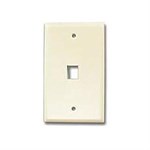 1 Hole Keystone Faceplate, Beige ZT1800250 - Ziotek