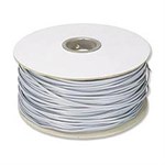 1000ft. Telephone RJ11 (RJ12) 6-Wire Bulk Cable, Silver Satin ZT1800490 - Ziotek