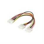 Power Supply 4-Pin Molex Y-splitter 18AWG ZT1130270 - Ziotek